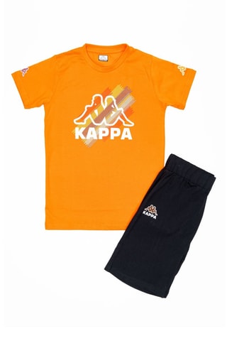 T-shirt et short - Orange et noir