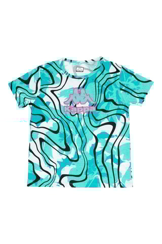 T-shirt et short - Vert d’eau et noir