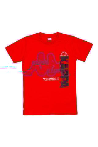 T-shirt et short - Rouge et bleu marine