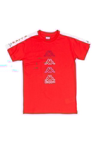 T-shirt et short - Rouge et gris chiné