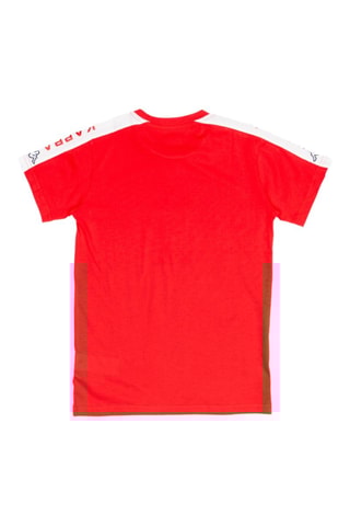 T-shirt et short - Rouge et gris chiné
