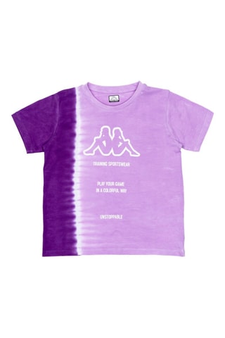 T-shirt dip and dye et short - Mauve