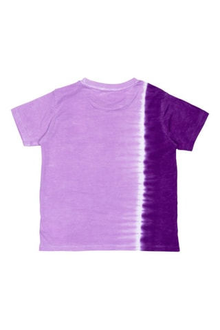 T-shirt dip and dye et short - Mauve
