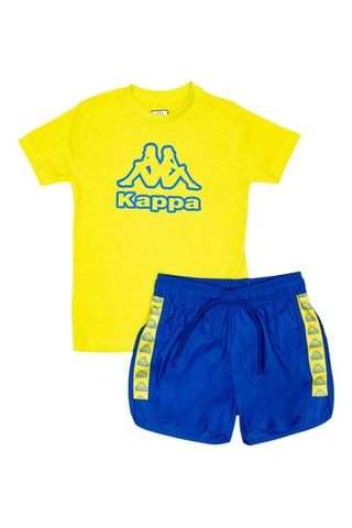 T-shirt et short - Jaune et bleu roi