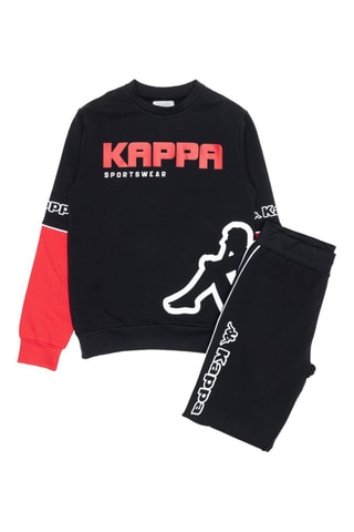 Ensemble sweat et jogging - Noir et rouge