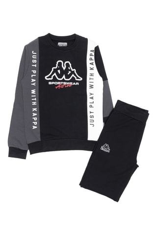 Ensemble sweat et jogging - Noir et gris