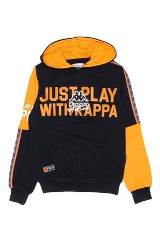 Ensemble sweat à capuche et jogging - Noir et orange
