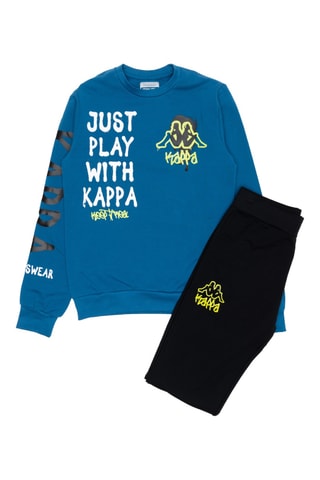 Ensemble sweat et jogging -  Bleu et noir