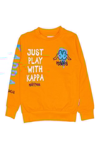 Ensemble sweat et jogging - Orange et noir