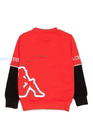 Ensemble sweat et jogging - Rouge et noir