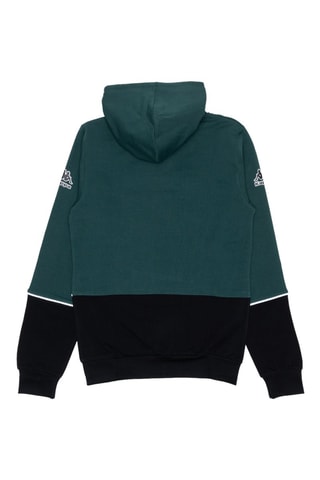 Ensemble sweat à capuche et jogging - Vert forêt et noir