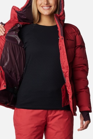 Doudoune de ski à capuche Abbott Peak™ II - Rouge