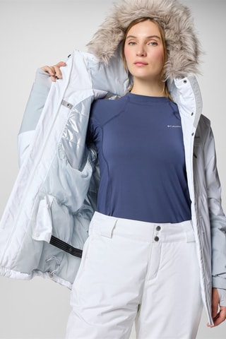 Veste de Ski à capuche Ava Alpine™ II - Blanc