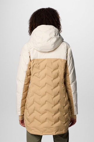 Veste longue à capuche Croo™ III - Marron et beige