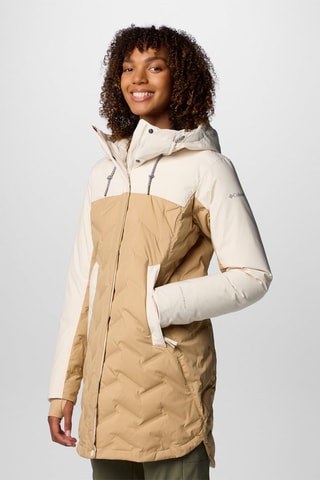Veste longue à capuche Croo™ III - Marron et beige