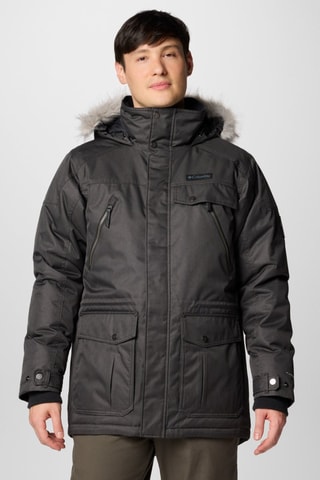 Parka à capuche Barlow Pass II TurboDown - Noir