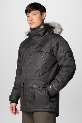Parka à capuche Barlow Pass II TurboDown - Noir