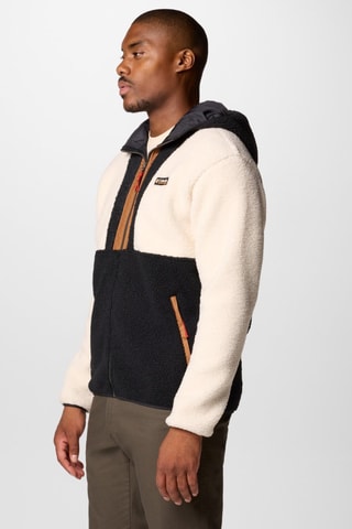 Veste polaire à capuche Backbowl™ - Blanc