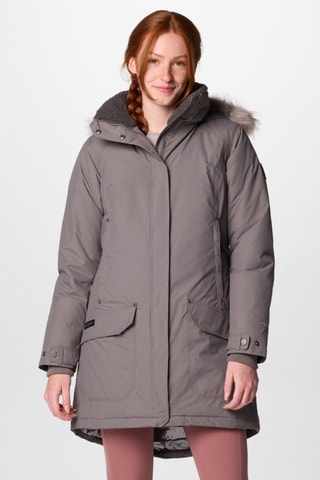 Parka à capuche Icelandite TurboDown II - Gris