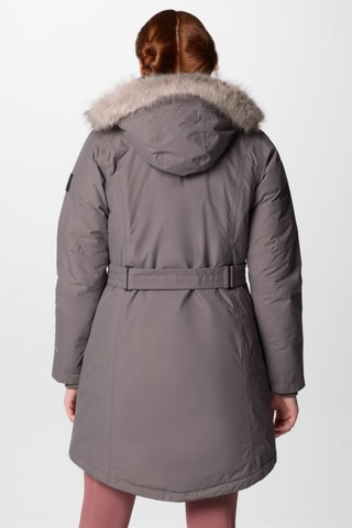 Parka à capuche Icelandite TurboDown II - Gris
