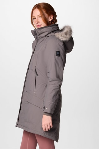 Parka à capuche Icelandite TurboDown II - Gris