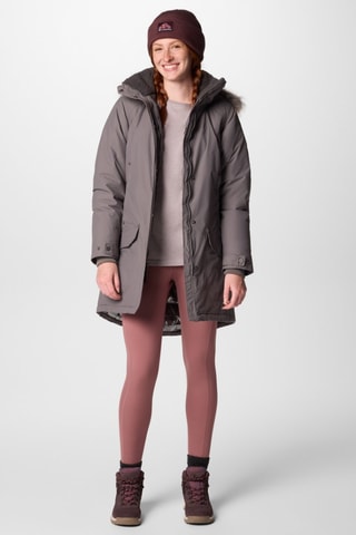 Parka à capuche Icelandite TurboDown II - Gris