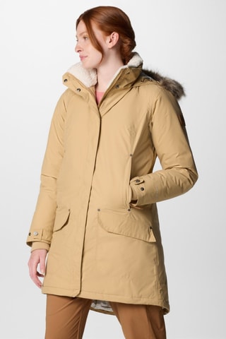 Parka à capuche Icelandite TurboDown II - Marron