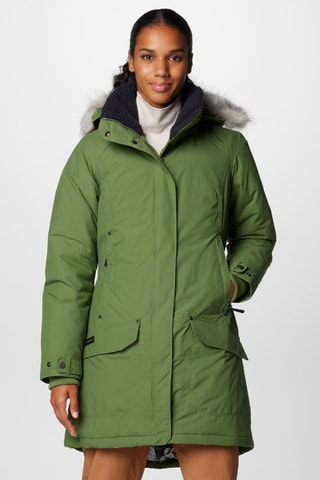 Parka à capuche Icelandite TurboDown II - Vert