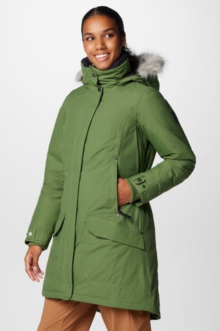 Parka à capuche Icelandite TurboDown II - Vert