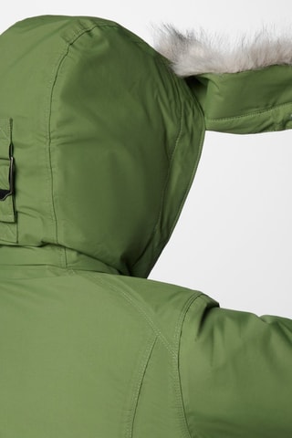 Parka à capuche Icelandite TurboDown II - Vert