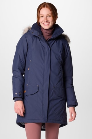 Parka à capuche Icelandite TurboDown II - Bleu marine