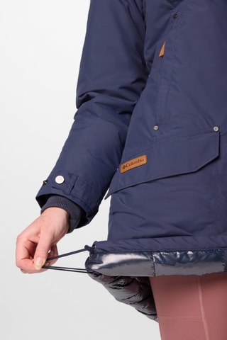 Parka à capuche Icelandite TurboDown II - Bleu marine