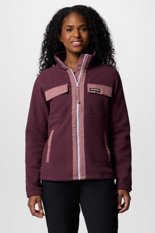 Veste polaire M Juniper Peak - Bordeaux