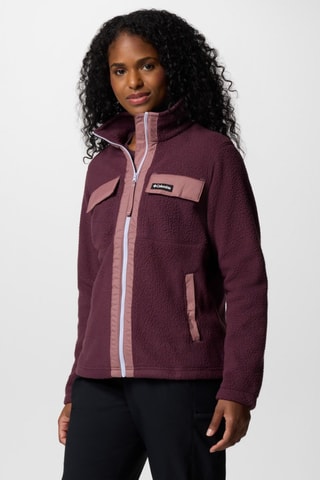 Veste polaire M Juniper Peak - Bordeaux