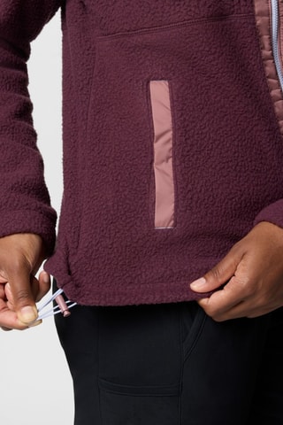 Veste polaire M Juniper Peak - Bordeaux