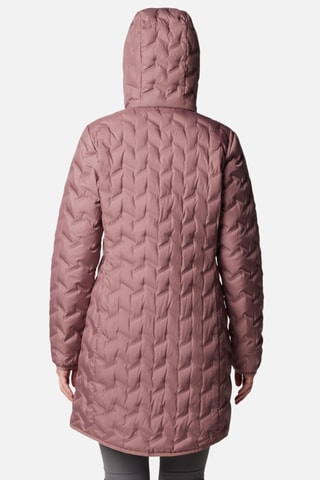 Doudoune longue à capuche Delta Ridge™ II - Vieux rose