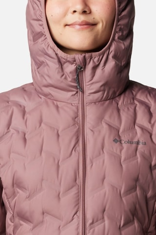 Doudoune longue à capuche Delta Ridge™ II - Vieux rose