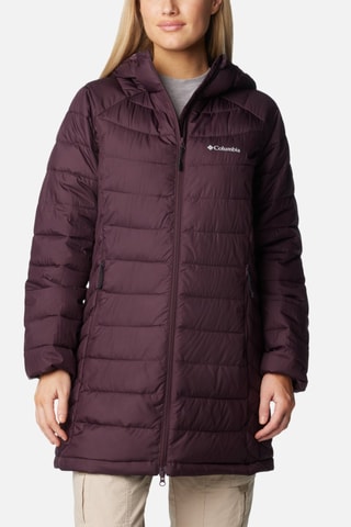 Doudoune longue à capuche Powder Lite™ II Mid - Violet foncé