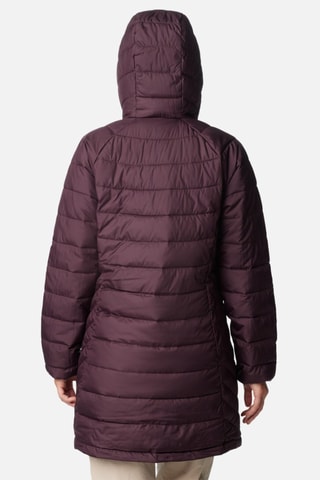 Doudoune longue à capuche Powder Lite™ II Mid - Violet foncé
