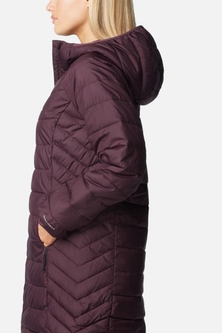 Doudoune longue à capuche Powder Lite™ II Mid - Violet foncé