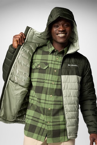 Doudoune à capuche Powder Lite™ – Vert