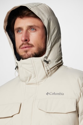 Doudoune à capuche Landroamer™ - Ecru