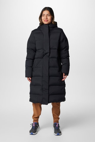 Doudoune longue à capuche Days™ - Noir