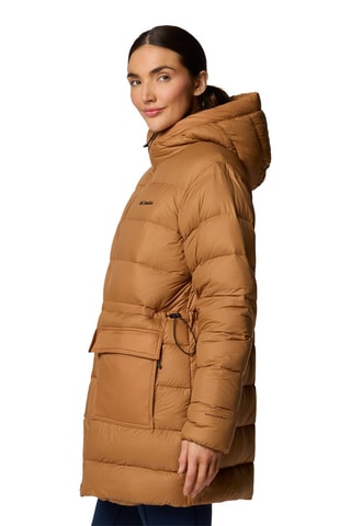 Doudoune longue à capuche Harmony Falls™ Mid - Marron