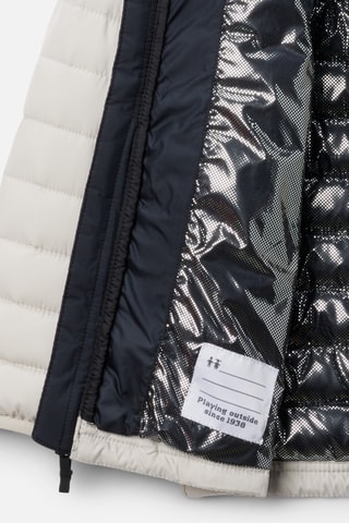 Doudoune à capuche Powder Lite™ - Ecru
