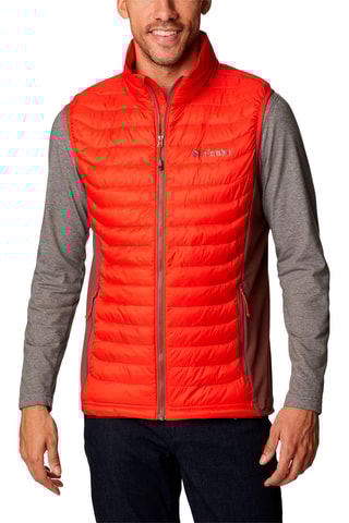 Doudoune sans manches Powder Pass™ - Orange et marron - Columbia