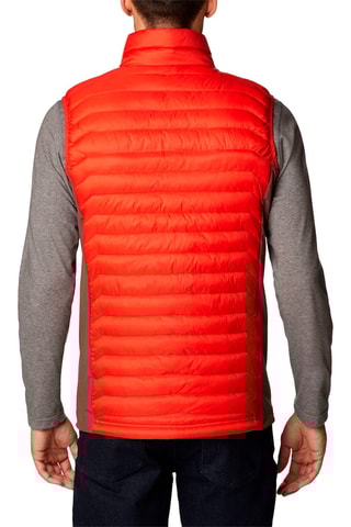 Doudoune sans manches Powder Pass™ - Orange et marron - Columbia
