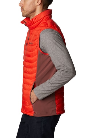 Doudoune sans manches Powder Pass™ - Orange et marron - Columbia