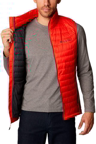 Doudoune sans manches Powder Pass™ - Orange et marron - Columbia