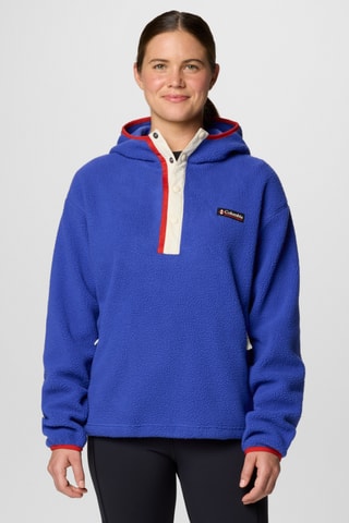Sweat polaire à capuche Helvetia™ II - Bleu
